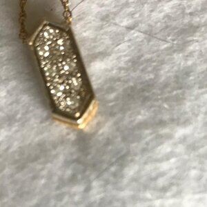 Karat Gold neck chain with Diamond Pendant